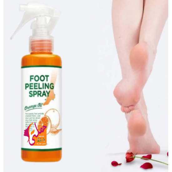 بخاخ مقشر للقدمين بخلاصة البرتقال