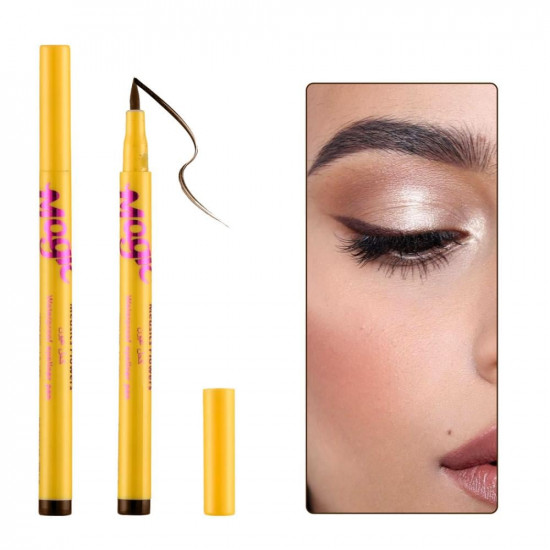 قلم حواجب  سحري ميوزكس فلاور بني 
