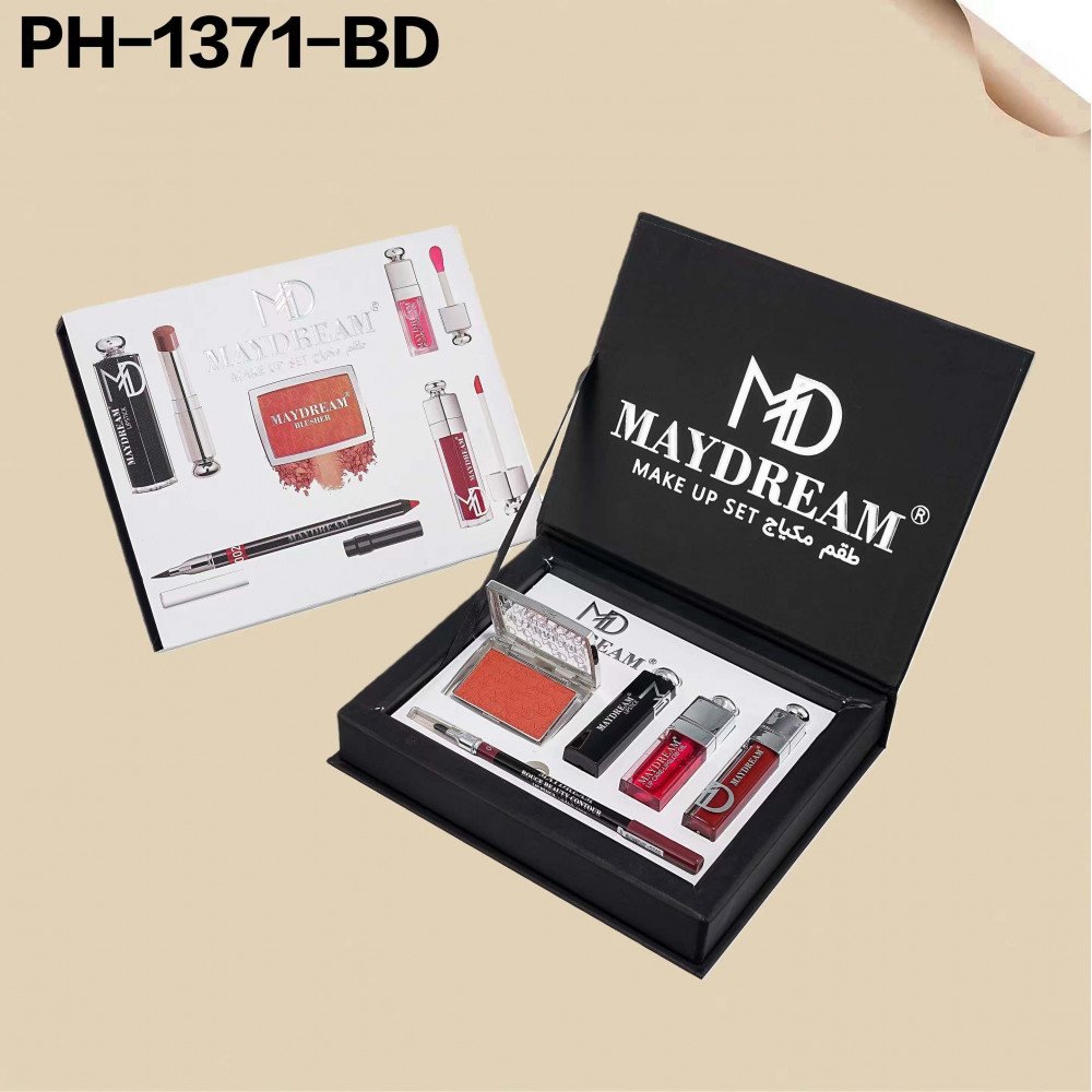 بوكس مكياج محدد- روج جاف- روج سائل - اضاءة 