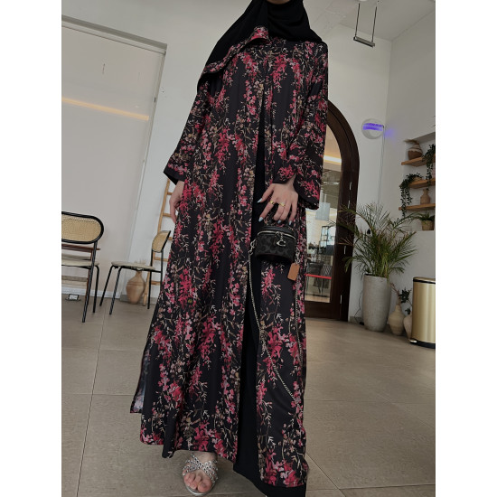 عباية 00599 صيفية بخامة حرير صيفي