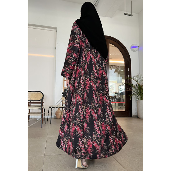 عباية 00599 صيفية بخامة حرير صيفي