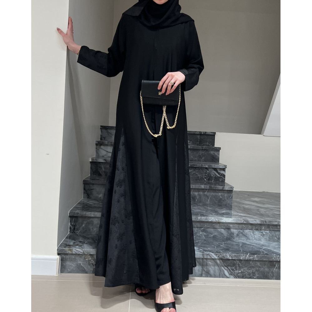 عباية  00632 أنيقة وصيفية بقصةA