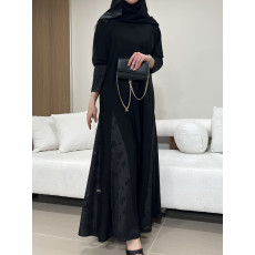 عباية  00632 أنيقة وصيفية بقصةA