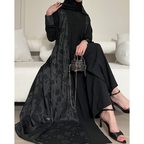 عباية  00633أنيقة وصيفية بقصةA