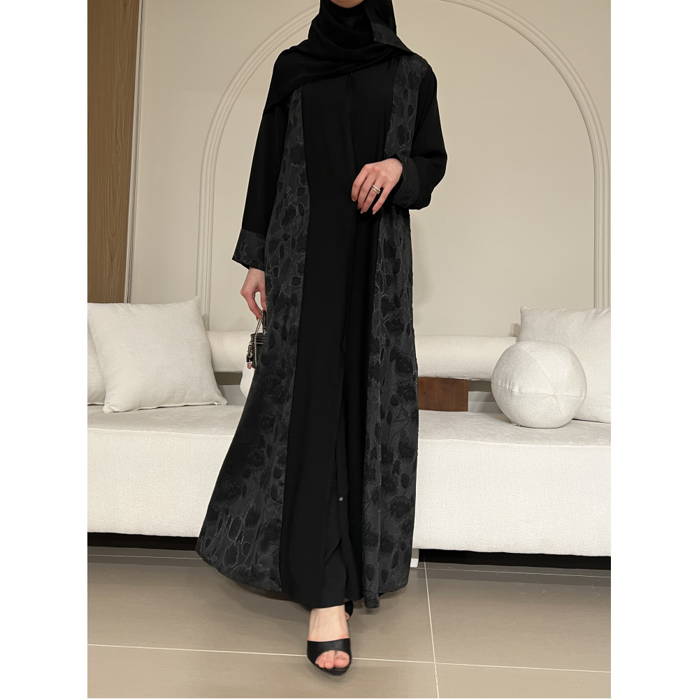عباية  00633أنيقة وصيفية بقصةA