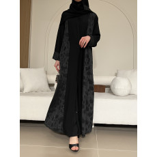 عباية  00633أنيقة وصيفية بقصةA