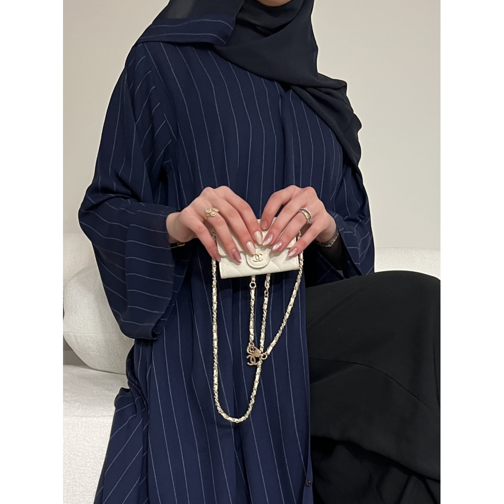 عباية 00635 صيفية بخامة دبل شيفون ياباني عباية 00635 صيفية بخامة دبل شيفون ياباني