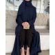 عباية 00651 لينن صيفي مع بطانة داخلية