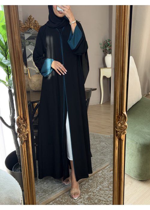 عباية  00658أنيقة وناعمة بقصه A 