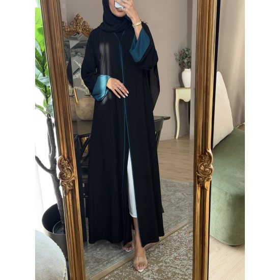 عباية  00658أنيقة وناعمة بقصه A 