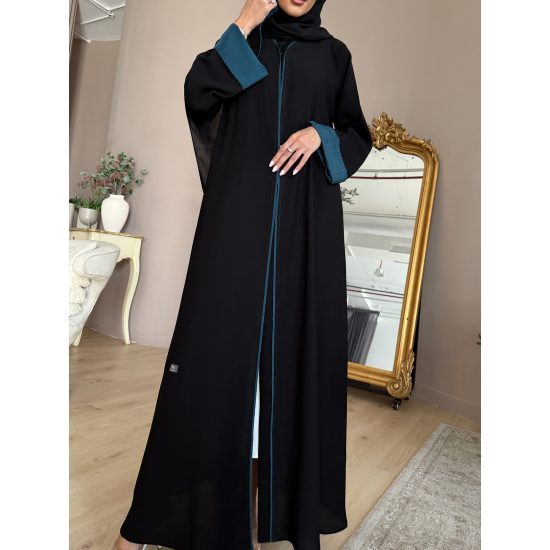 عباية  00658أنيقة وناعمة بقصه A 