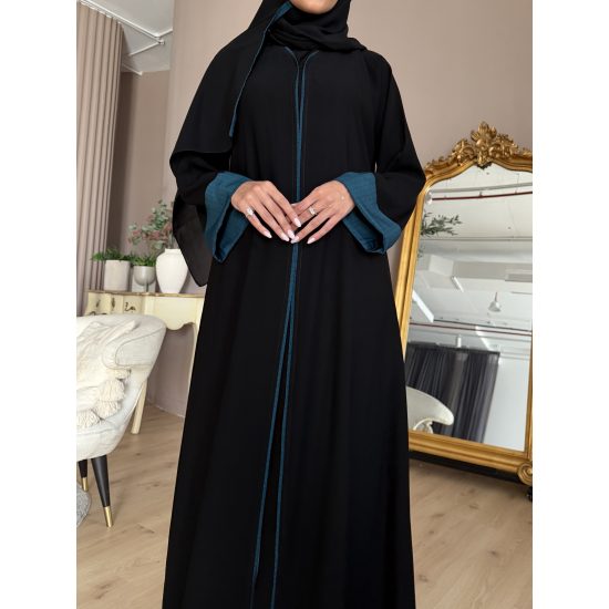 عباية  00658أنيقة وناعمة بقصه A 