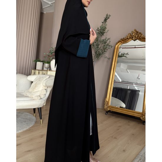 عباية  00658أنيقة وناعمة بقصه A 