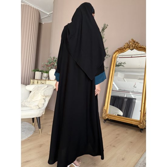 عباية  00658أنيقة وناعمة بقصه A 