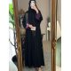 عباية  00659 أنيقة وناعمة بقصه A 