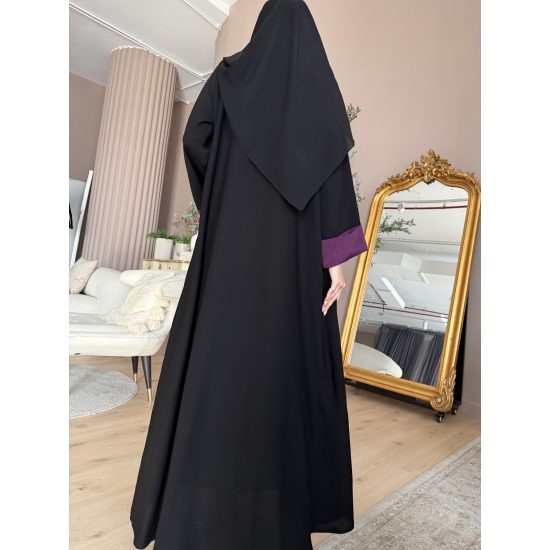 عباية  00659 أنيقة وناعمة بقصه A 