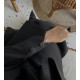 عباية 00487 سادة كلوش بقماش كريب واقف