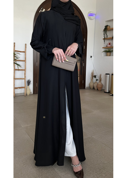عباية  00530 سادة نص كلوش 