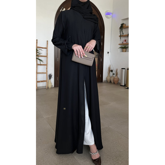 عباية  00530 سادة نص كلوش 