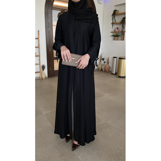 عباية  00530 سادة نص كلوش 