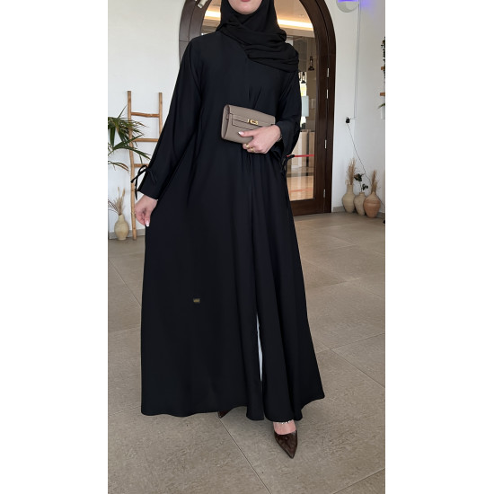 عباية  00530 سادة نص كلوش 