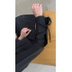 عباية  00530 سادة نص كلوش 