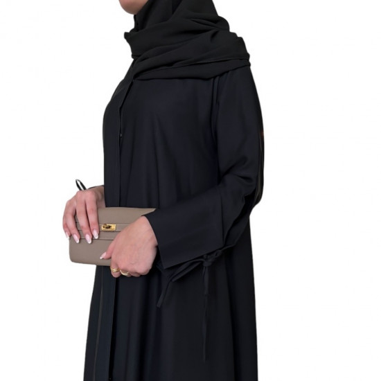 عباية  00530 سادة نص كلوش 