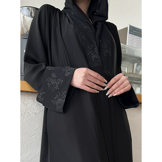 عباية  00617 أنيقة وناعمة بقصه A 