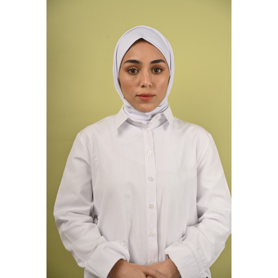 أبيض استريتش كوري