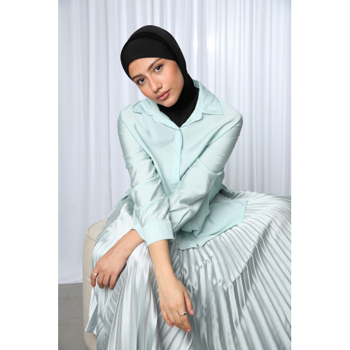 حجاب مخمل أسود 