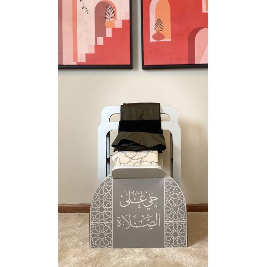 جلال صلاة سادة باللون الزيتي