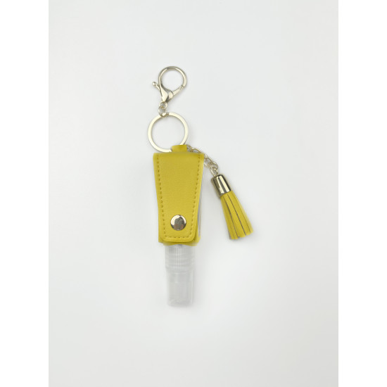 غطاء بخاخ جلد أصفر 