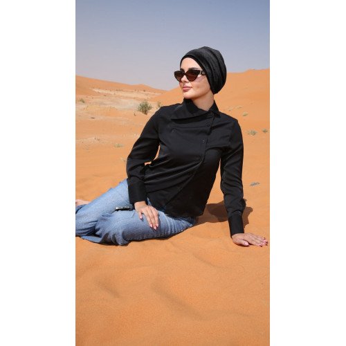 توربان مخمل أسود