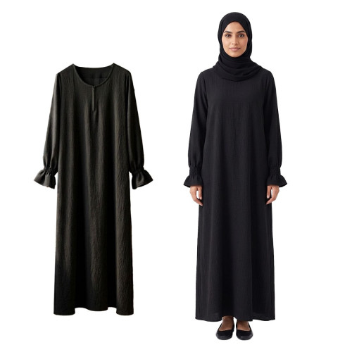 طرحة توربان للحج والعمرة مع عباية اختيارية | Novs