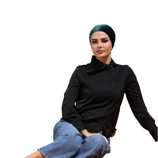 توربان مخمل زيتي