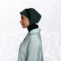 الحجاب المخمل الزيتي 