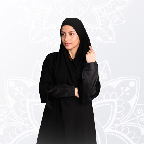 طرحة البندانة للحج والعمرة مع عباية اختيارية | Novs