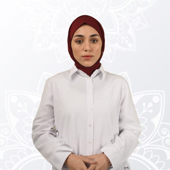 حجاب عنابي كوري حجاب عنابي كوري