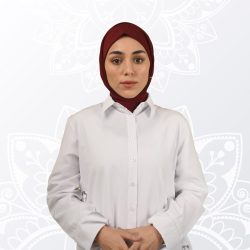 Red Korean Hijab