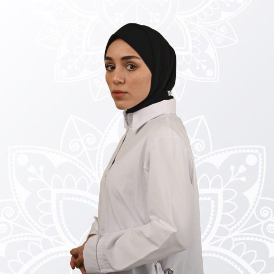 حجاب أسود كوري 