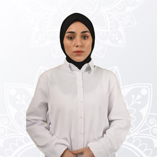 حجاب أسود كوري 