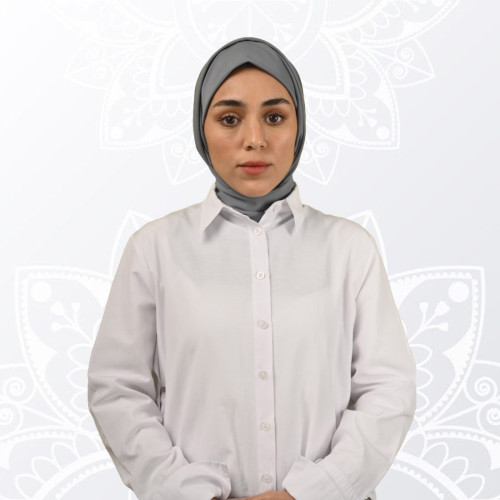 حجاب رمادي كوري حجاب رمادي كوري