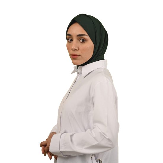 حجاب قطن زيتي