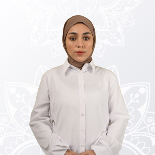 حجاب قطن بني اللون حجاب قطن بني اللون