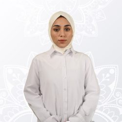 حجاب اوف وايت قطن
