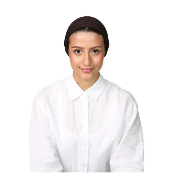 Brown Bun Turban