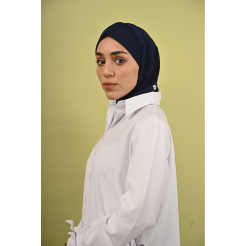 حجاب كحلي كوري