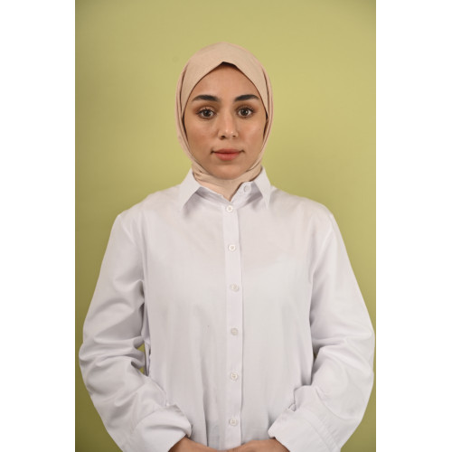 حجاب بيج قطن