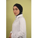 حجاب قطن أسود