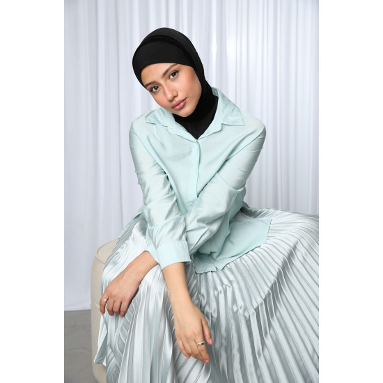 حجاب مخمل أسود 